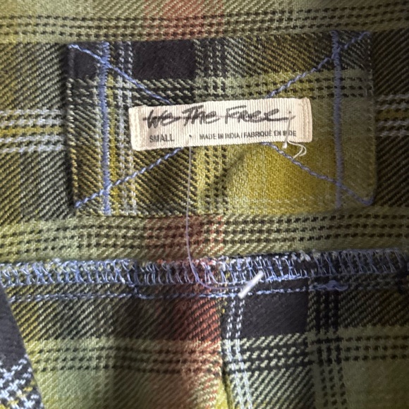 NWOT Free People Izzy Cargo Jacket in Olive Combo Small - Picture 5 of 6